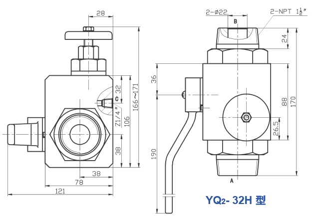 YQ2-32H͸߉yγߴ.jpg